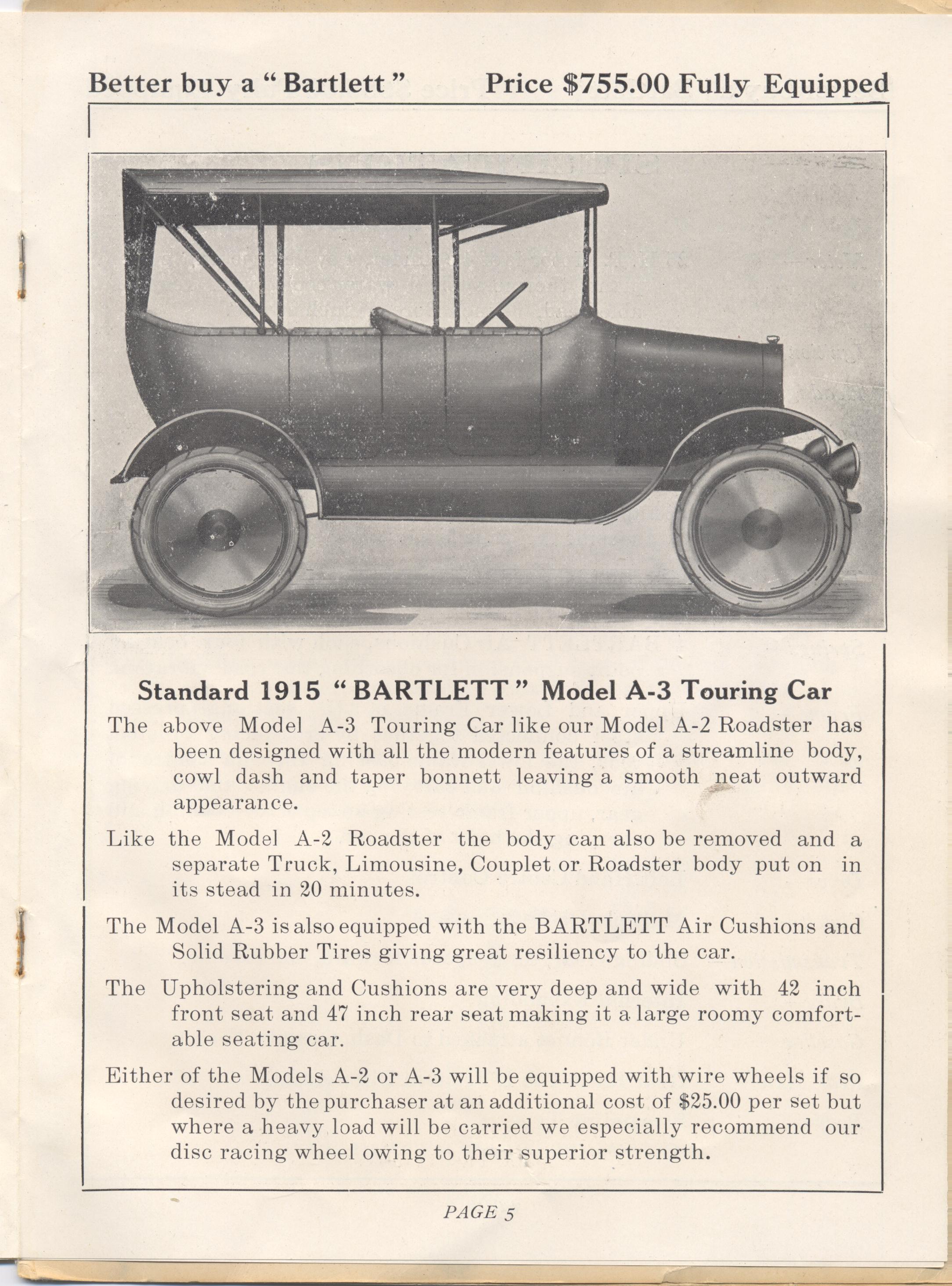 Image 1915 Bartlett Brochure/1915 Bartlett05